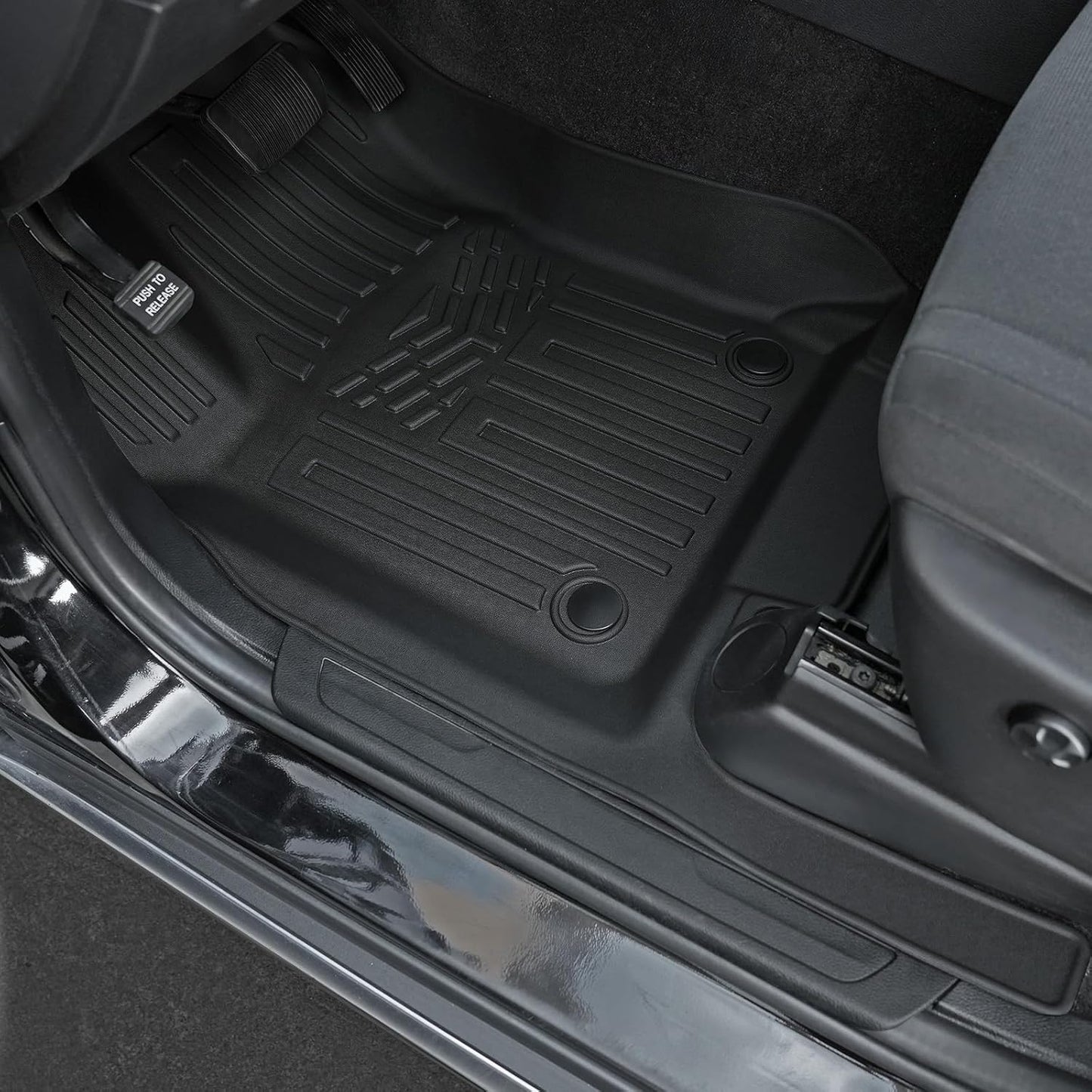 Floor Mats for 2016-2024 2025 Dodge Durango 7-seat, All Weather TPE Cargo Liner Cargo Mat and 3rd Row Backrest Mats for RT/GT Durango Accessories