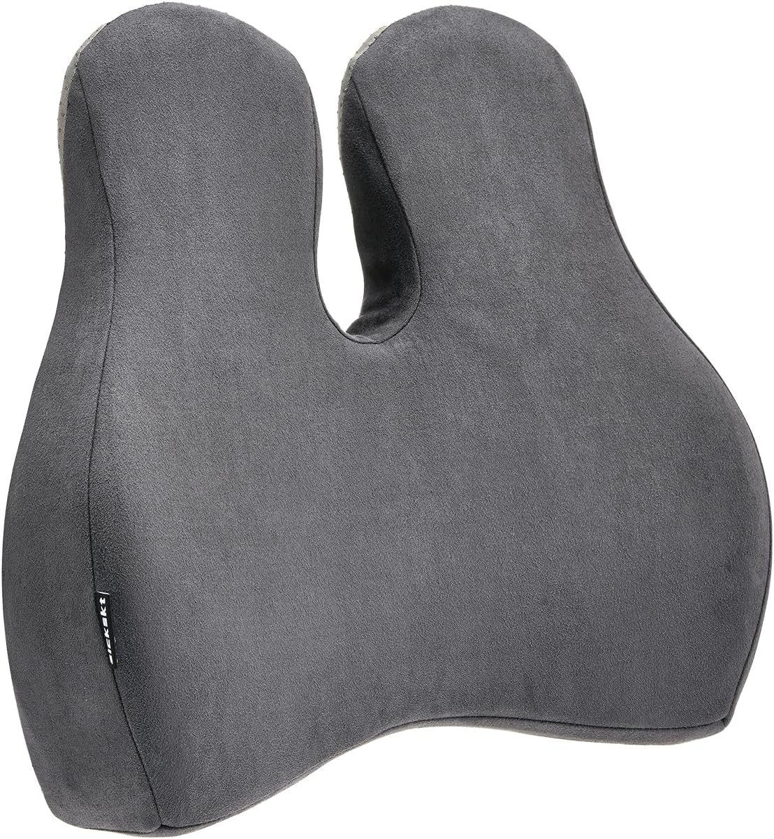 Lumbar Support Pillow for Office Chair and Car Seat - Memory Foam Back Cushion Improve Sitting Posture & Back Pain Relief, Lumbar Support Cushion with Adjustable Strap & Non-Slip
