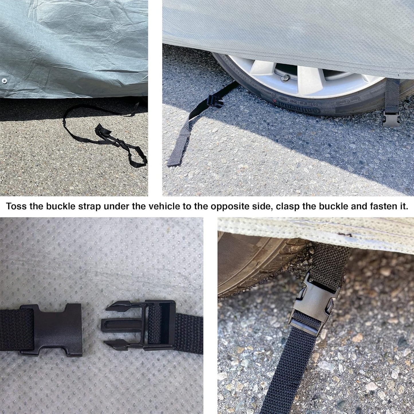 5 Layer Full Car Cover - Semi Custom Fit for 1997-2004 Chevrolet Corvette C5 | All-Weather Protection: Waterproof, Dustproof, Windproof, UV-Resistant | Includes Accessories