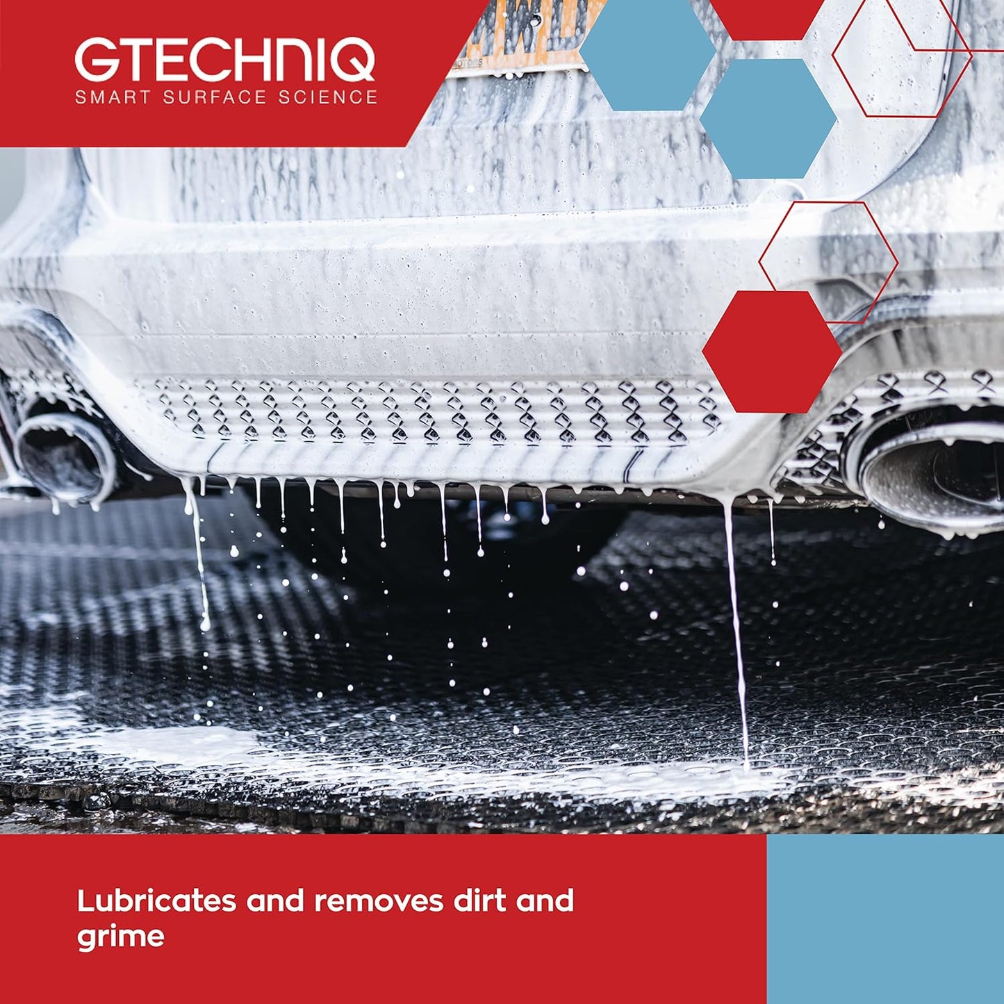Gtechniq - W4 Citrus Foam - High Content Foaming Agent, Removes Dirt and Road Grime, Non-Caustic Formula, Maximum Gloss Retention Snow Foam (1 Liter)