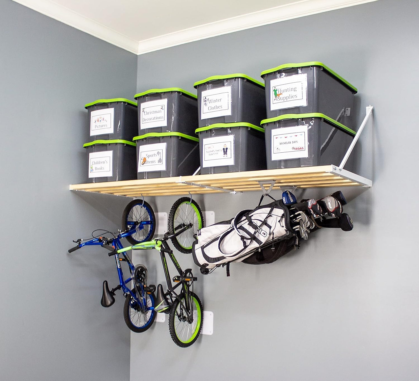 Rhino Shelf Universal Garage Storage Kit - 8 feet